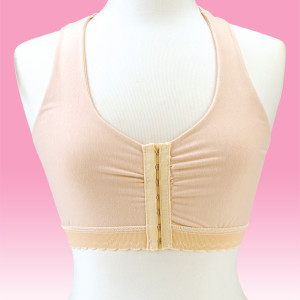 EMS Surgical White Hook And Look Strap Heavy Compression Bra Women's L -  beyond exchange