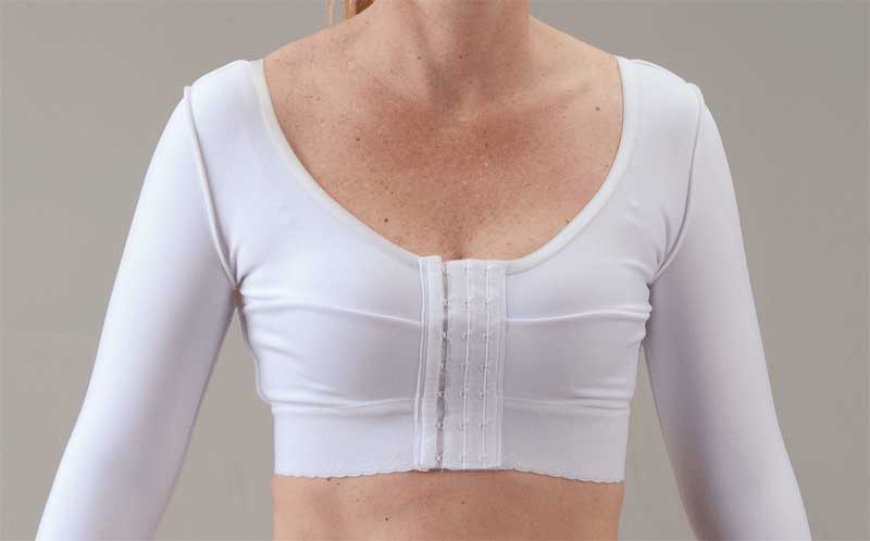 T-1100 Arm Compression Vest for plastic surgery recovery on the arms.
