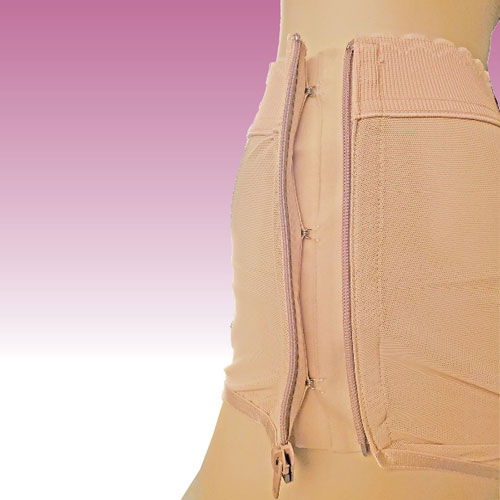 Zip Lower Abdominal Compression Garment